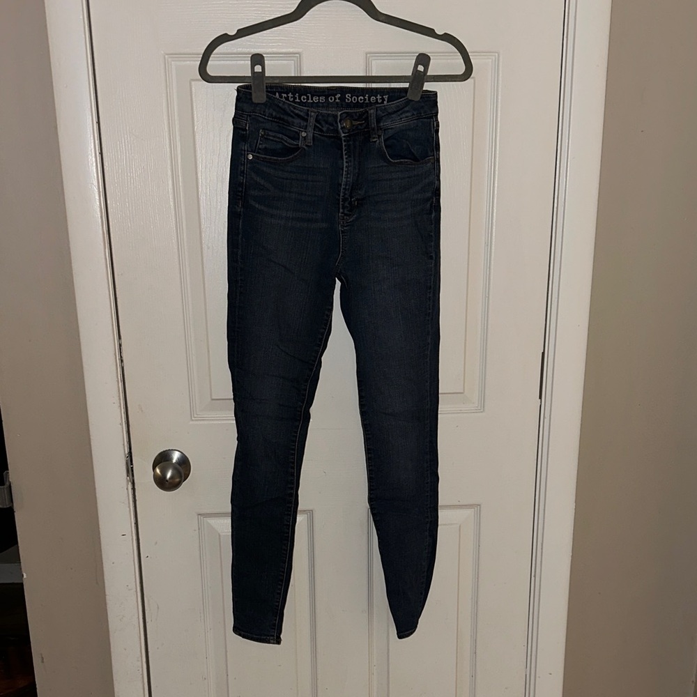 Articles Of Society Dark Blue Skinny Jeans